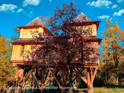 cabanes dans les arbres auvergne